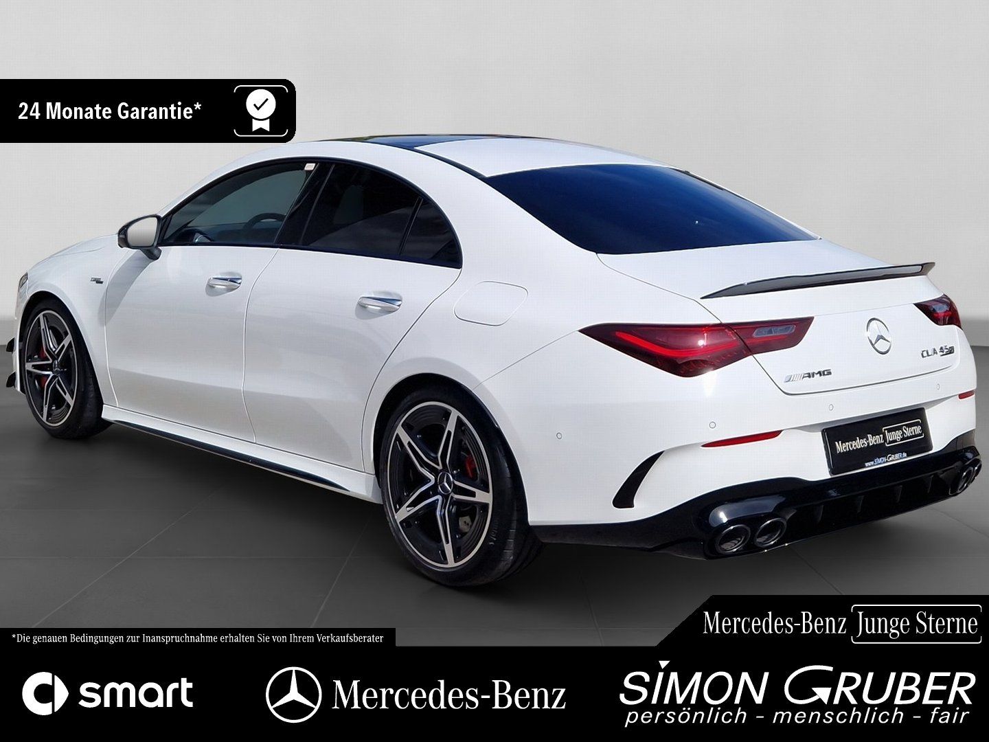 Fahrzeugabbildung Mercedes-Benz CLA 45 S 4M AMG Aero Burm Pano MBeam 360 drivers
