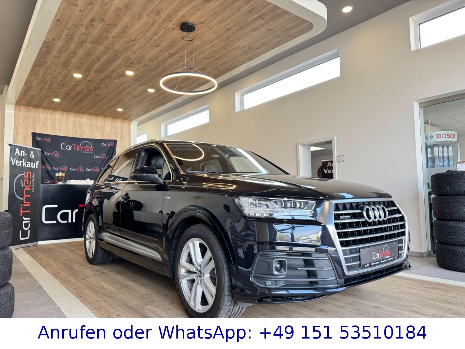 Audi Q7 3.0 TDI quattro S-LINE/7-Sitzer/HeadUp/1.Hand