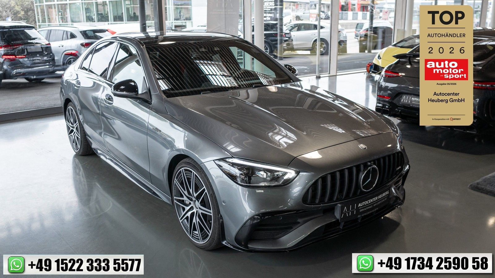 Mercedes-Benz C 43 AMG 4 MATIC *ACC*PANO*CARBON*360*SPUR*TOTWI
