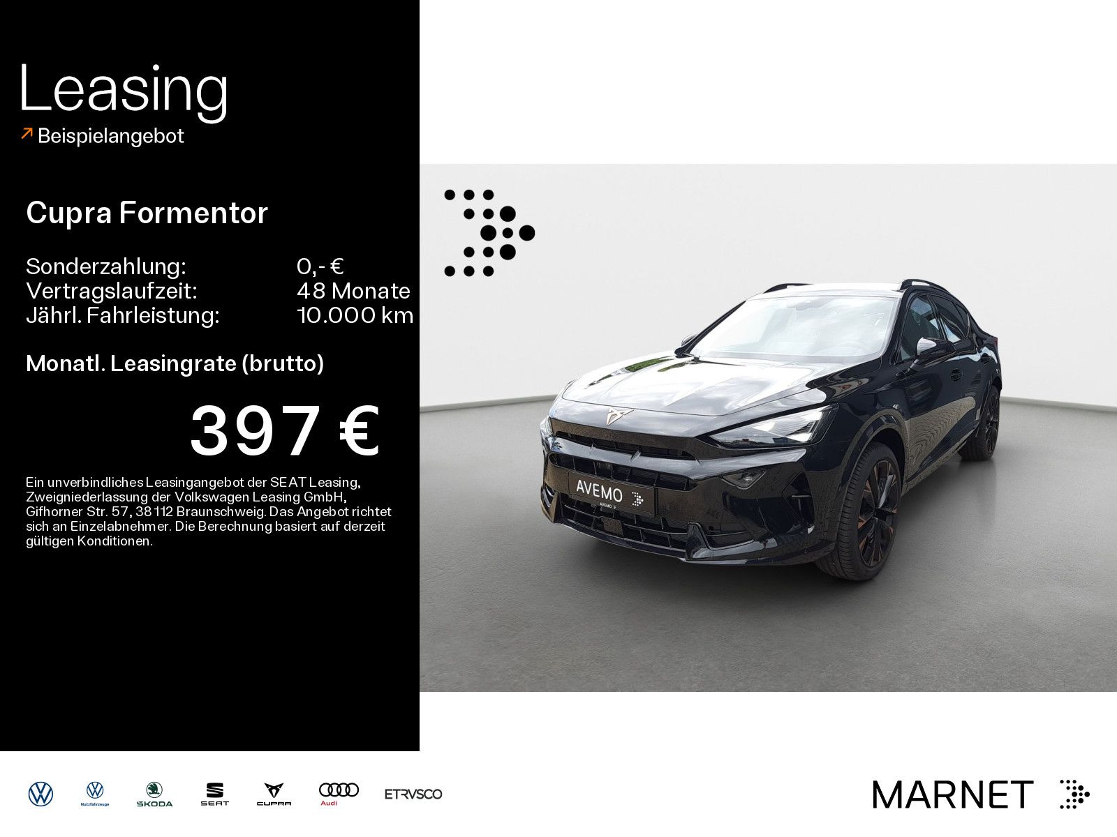 Cupra Formentor VZ 265 PS 7-GangDSG *Sennheiser*Leder*