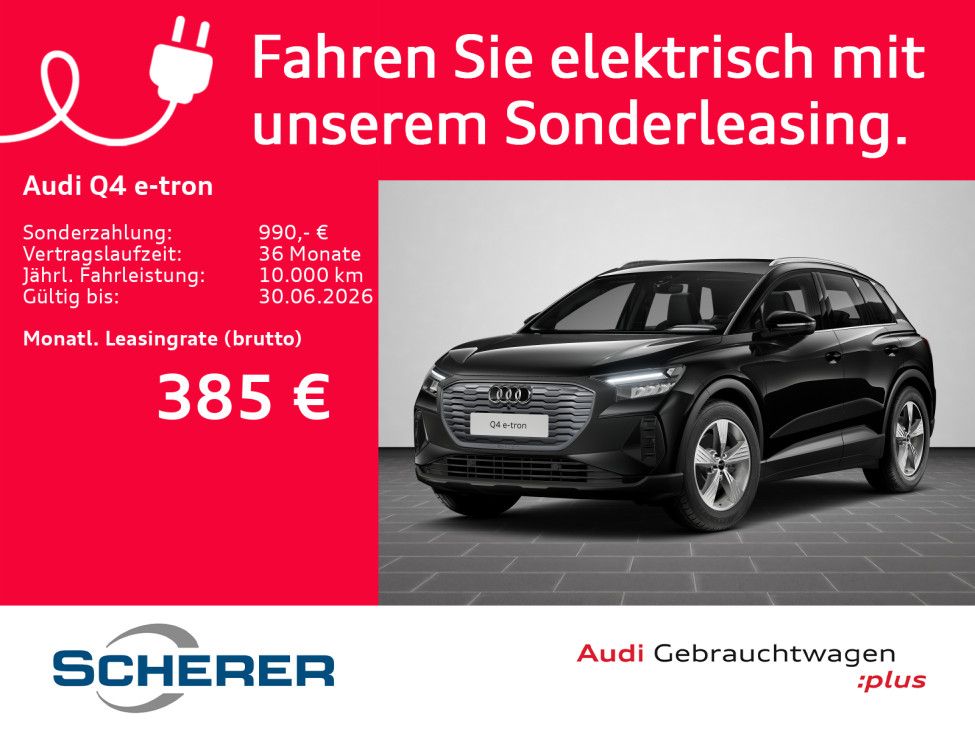 Q4 e-tron 35 Wärmepumpe RFK PDC 3 Anschluss.Gar.