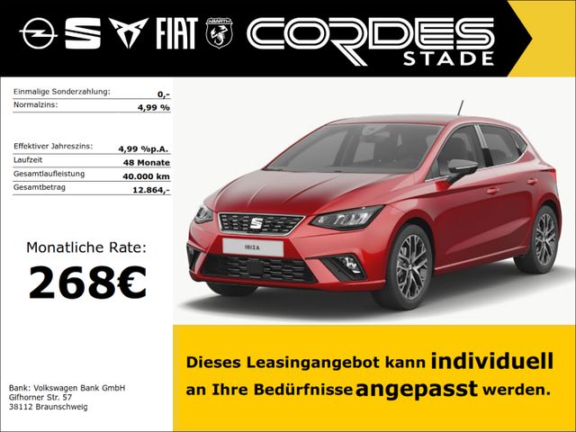 Seat Ibiza Xcellence 1.0 TSI 268 € ohne Anzahlung