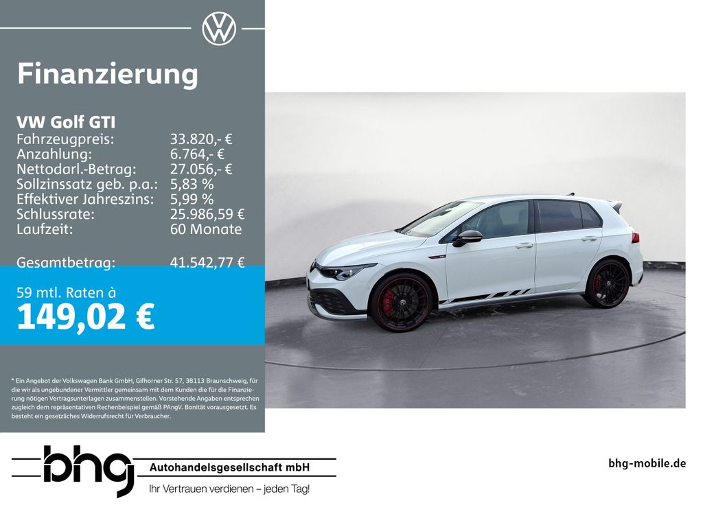 Volkswagen Golf GTI 2.0 TSI DSG Clubsport