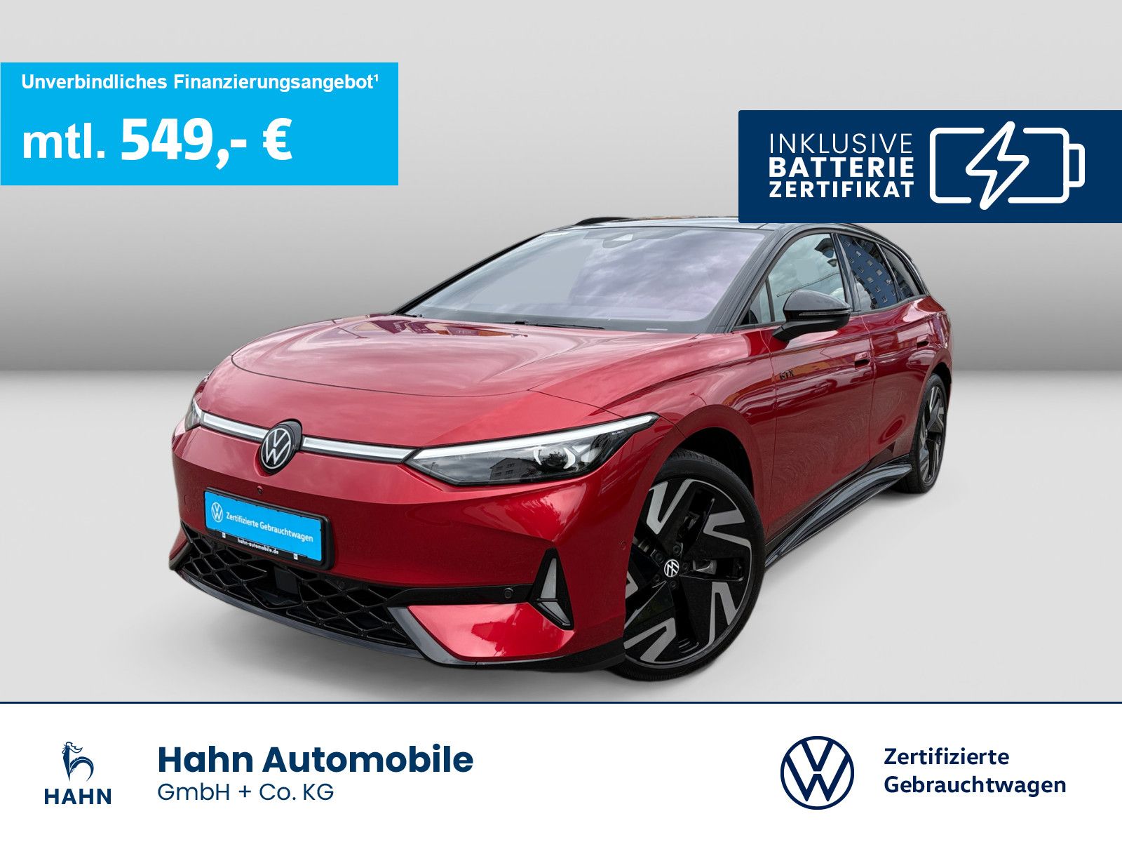 Volkswagen ID.7 Tourer GTX 4M Matrix AR-HUD Wärmep Pano AHK