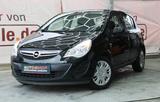 Opel Corsa D 1.2 *Inspekt.Neu*1.Hand*Scheckheft*Navi* - Opel Corsa: Schwarz, 1.2
