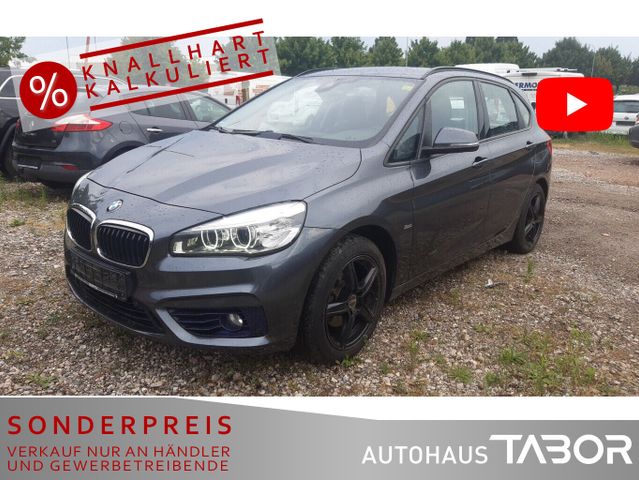 BMW 218d Sport Line Active Tourer Navi LED PDC Klima