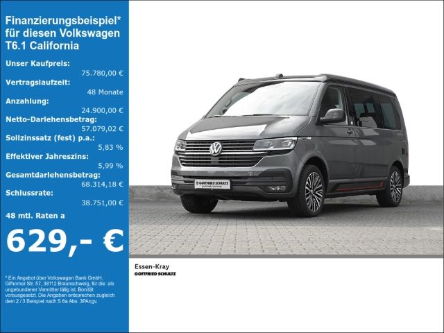 Volkswagen T6.1 California Beach Edition Tour 7-Sitzer