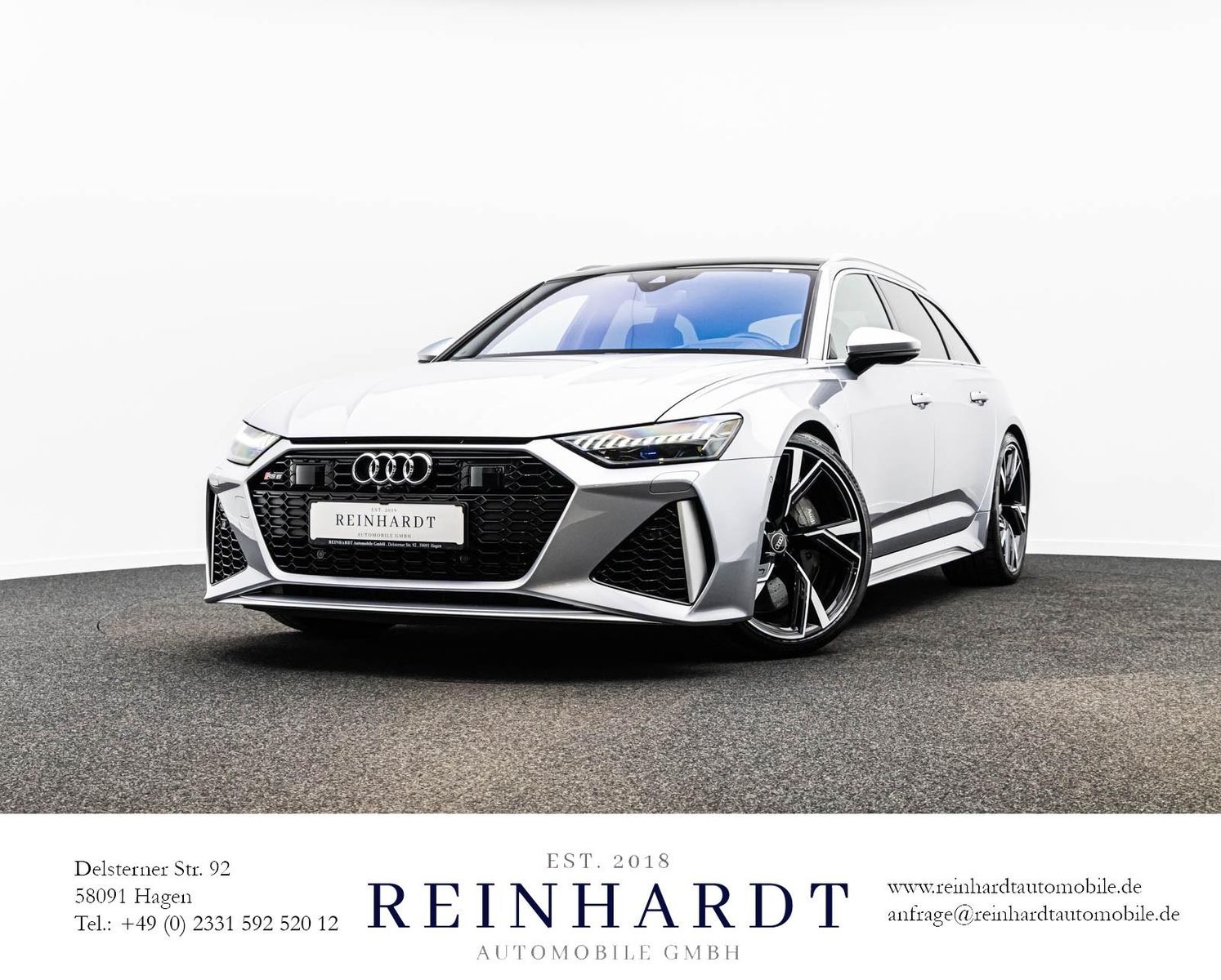 AUDI RS6 AVANT ABT/HuD/PANO/305KMH/KERAMIK/B&amp;O-ADV.