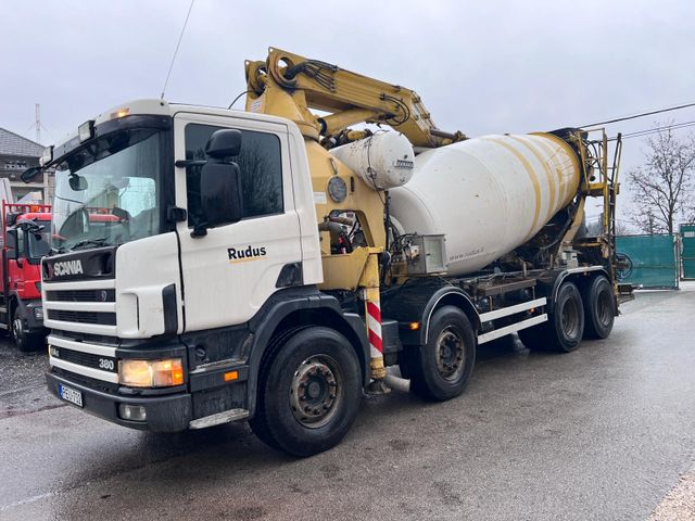 Scania P114 380 SARAKA / PUMIX AUFBAU 7M3