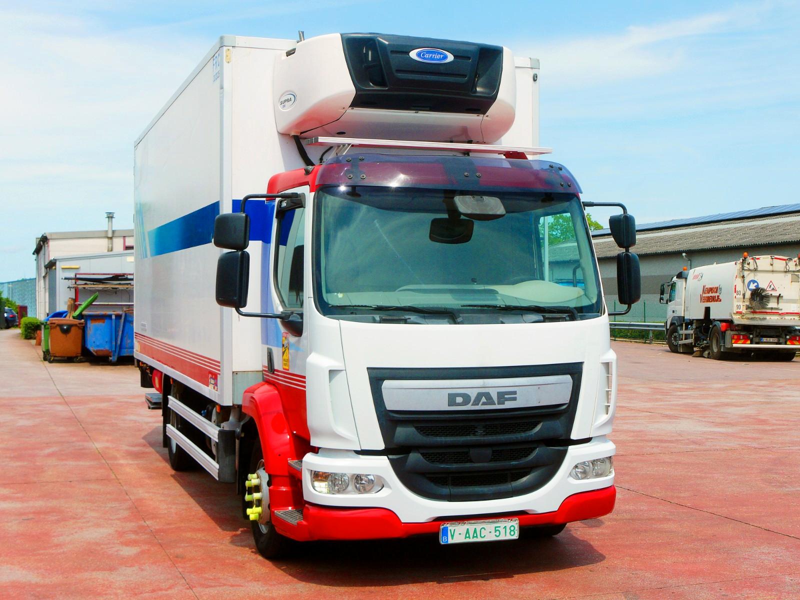 DAF LF 16 210 AUBINEAU FLEISH HAKEN / CARRIER SUPRA