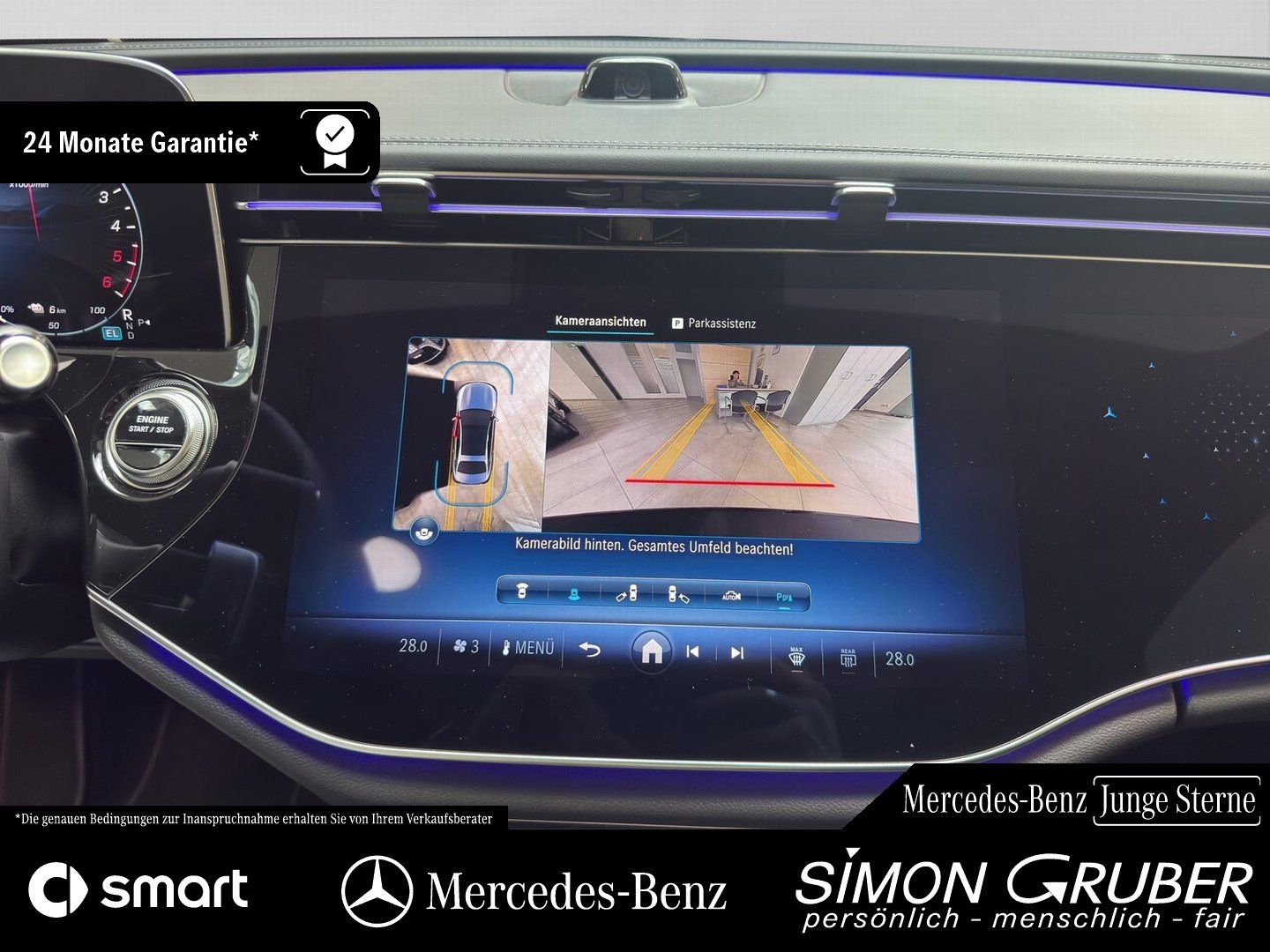 Fahrzeugabbildung Mercedes-Benz E 300 de AMG Pano Superscreen Burm4D Servolock