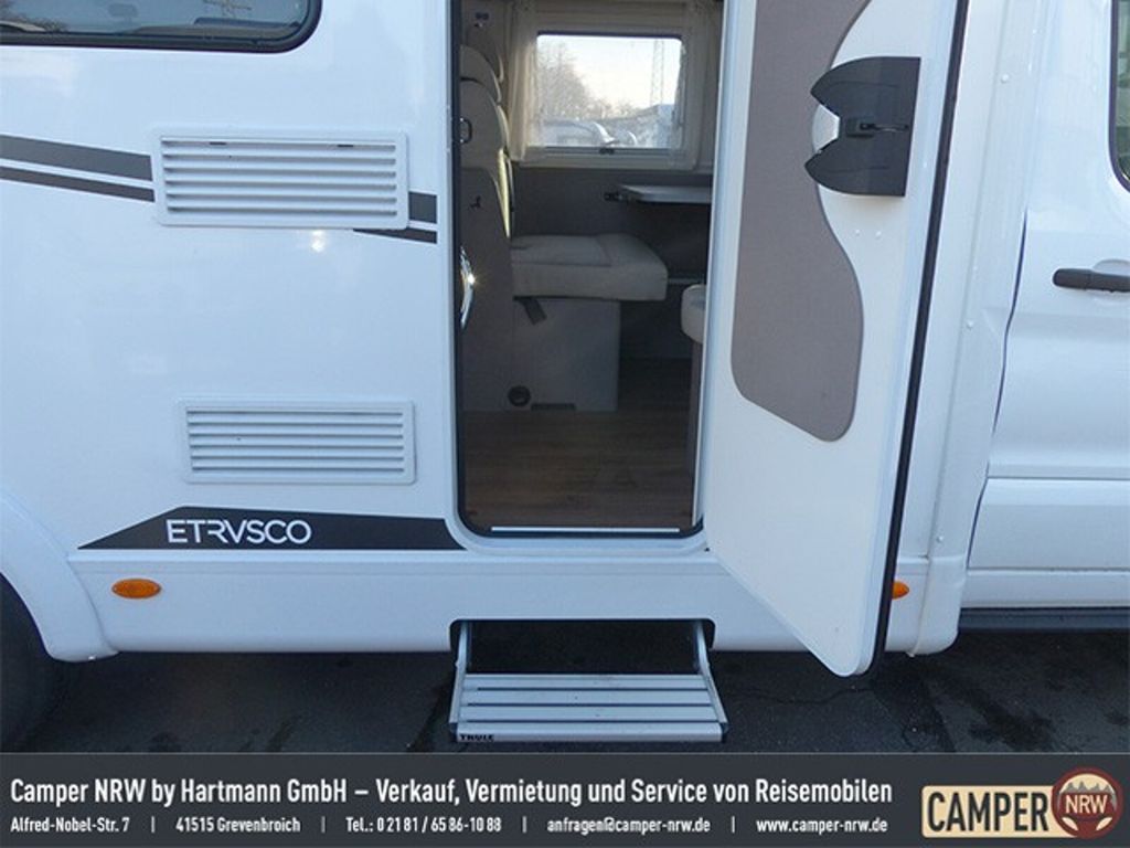 ETRUSCO V Ford 6.6 SF TV &amp; Sat. Fahrradträger, Type X