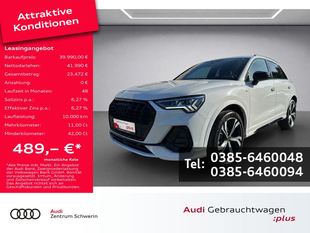 Audi Q3 35 1.5 TFSI S-tronic S line ACC MATRIX-LED