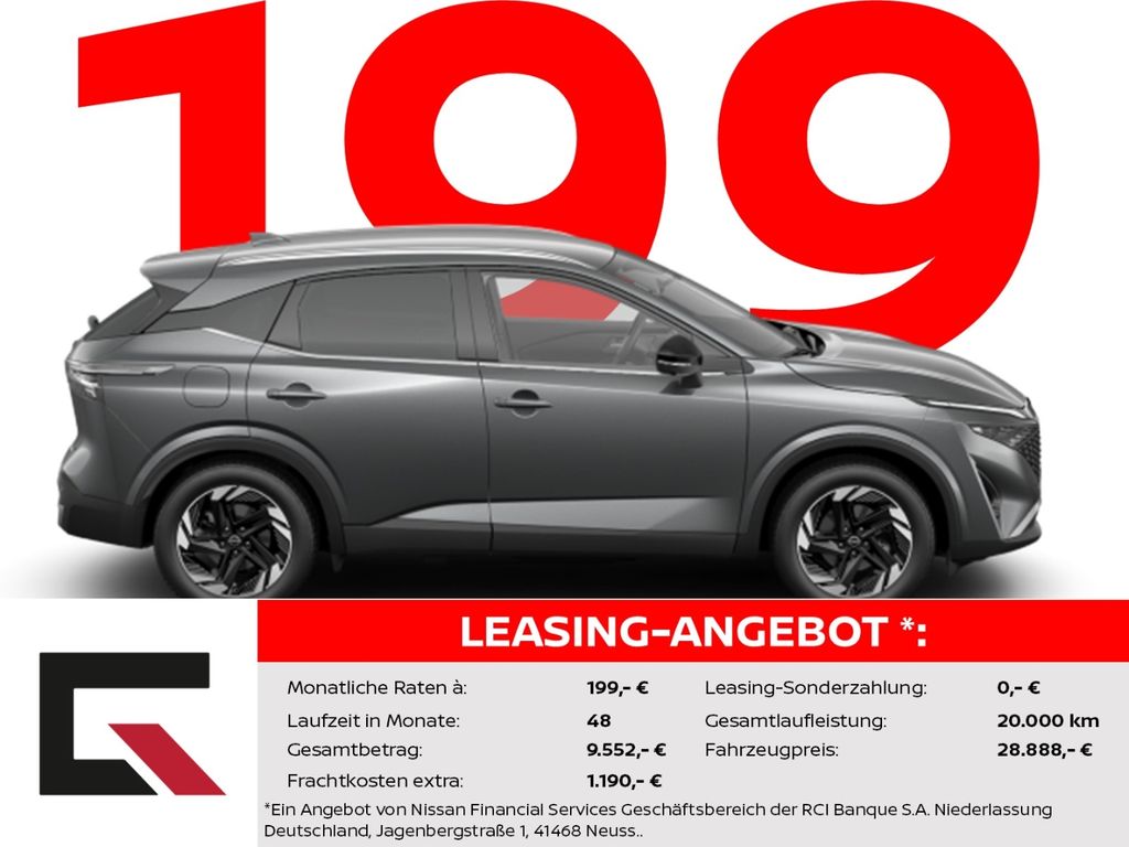 Qashqai N-CONNECTA Komfort 140PS Winter/HUD/AVM/