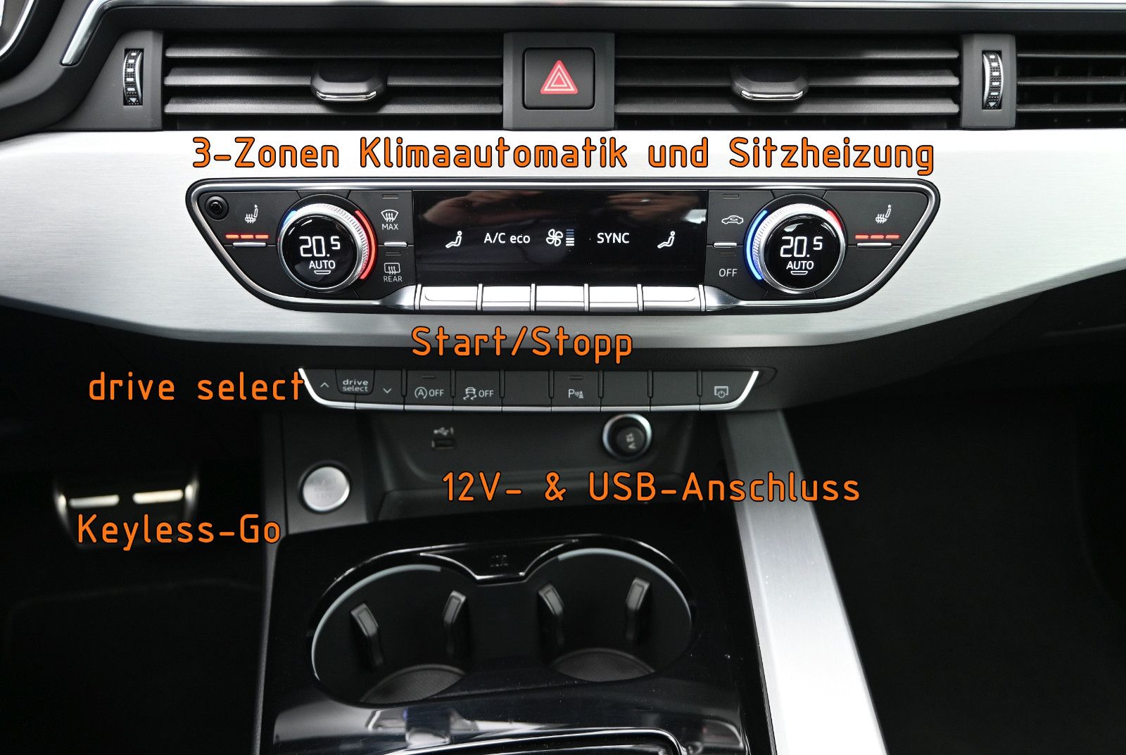 Fahrzeugabbildung Audi A5 Sportback 40 TDI qu S LINE °HUD°MEMO°360°PANO