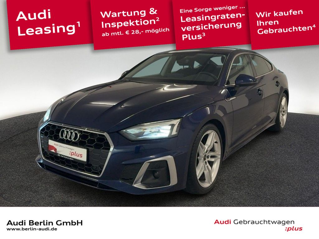 Abbildung Leasingangebot Audi A5 Sportback S line 35 TDI S tr. LED NAVI RFK
