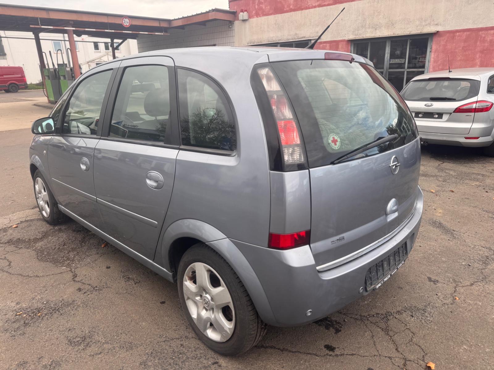 Opel Meriva 2009 — engine 1.598 cm³, 105 HP (77kW)