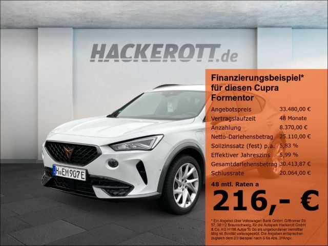 Cupra Formentor e-HYBRID 1.4 Navi e-Sitze ACC Parklenk