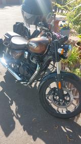 Royal Enfield Meteor 350 Supernova Braun Turn by turn - Royal Enfield Meteor 350