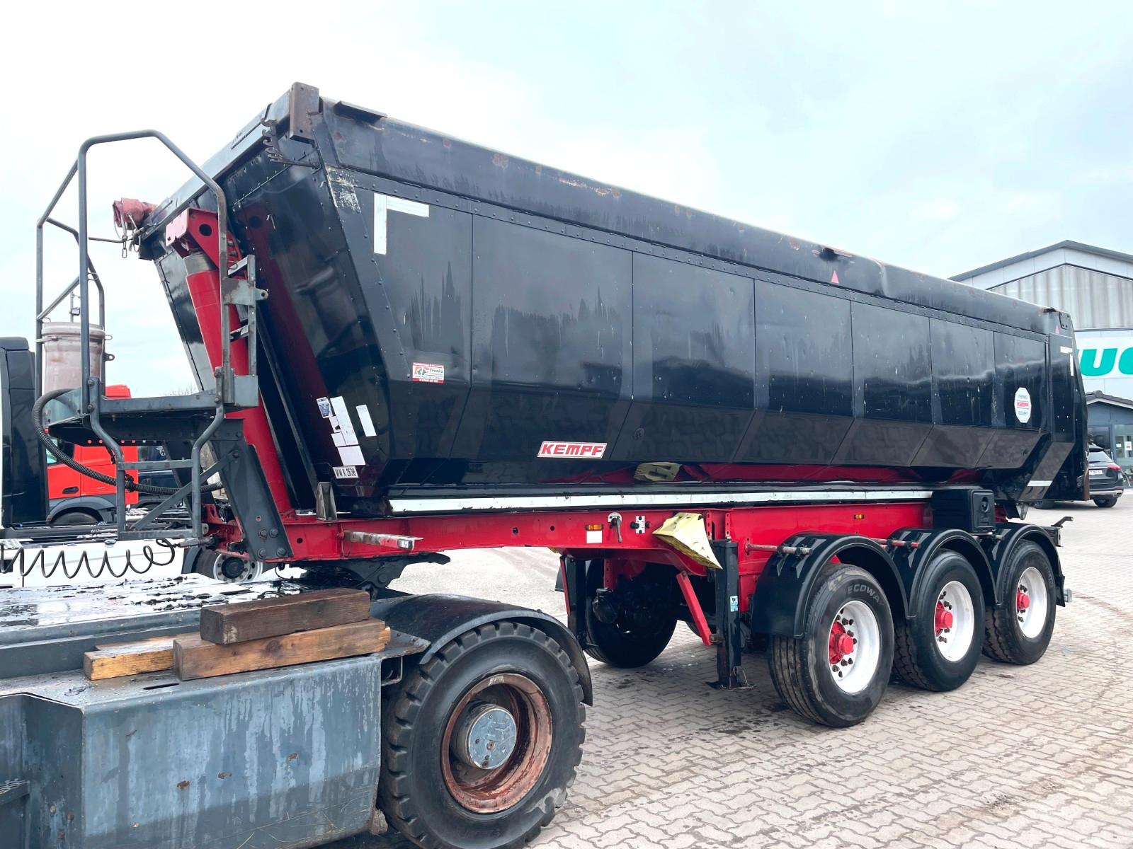 Kempf ca. 25m³ Thermokippauflieger / Alufelgen