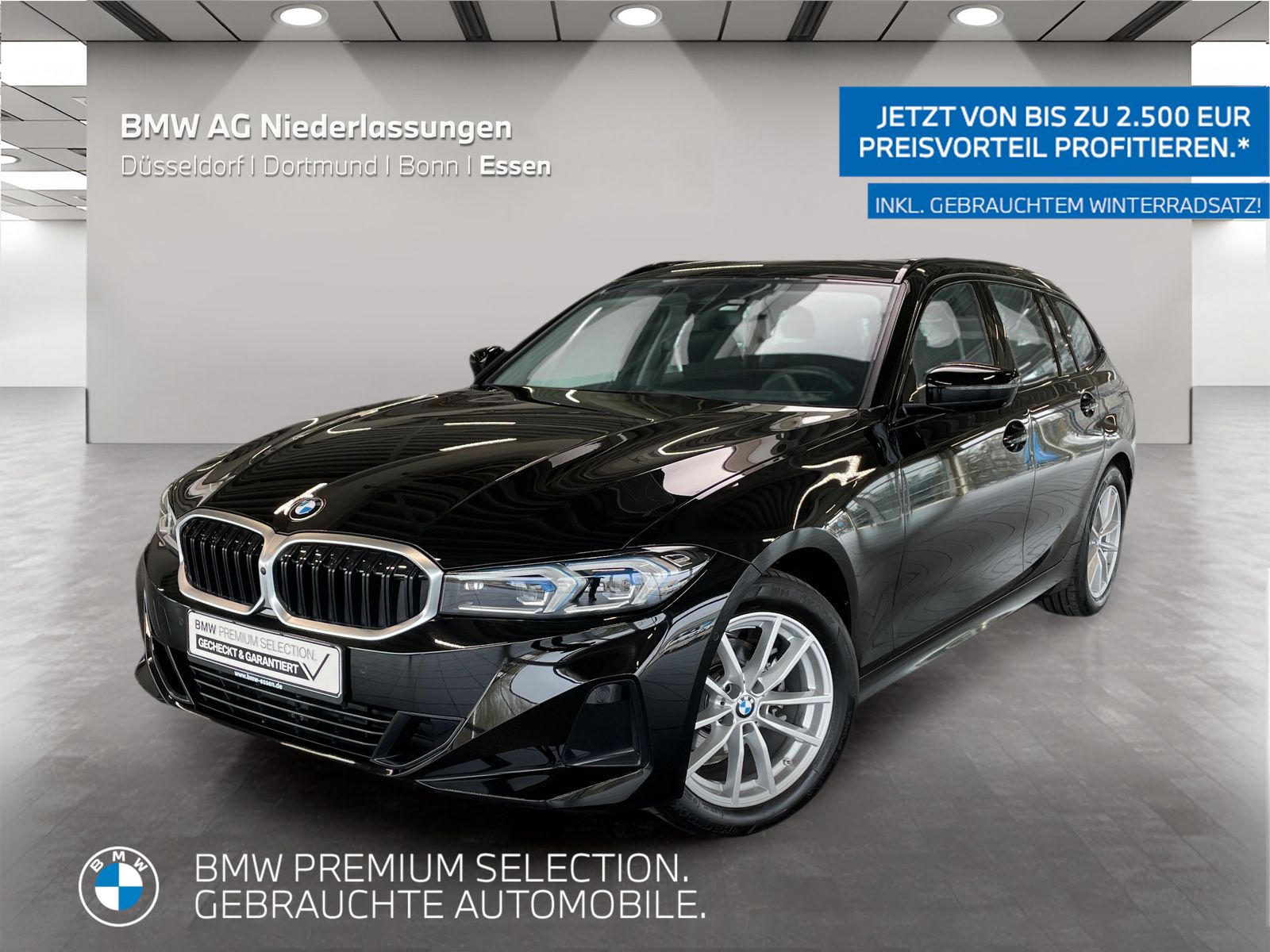 BMW 318d Touring Leasing ab 323,94€¹ AHK LED