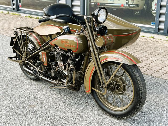 Harley-Davidson JD / Sidecar