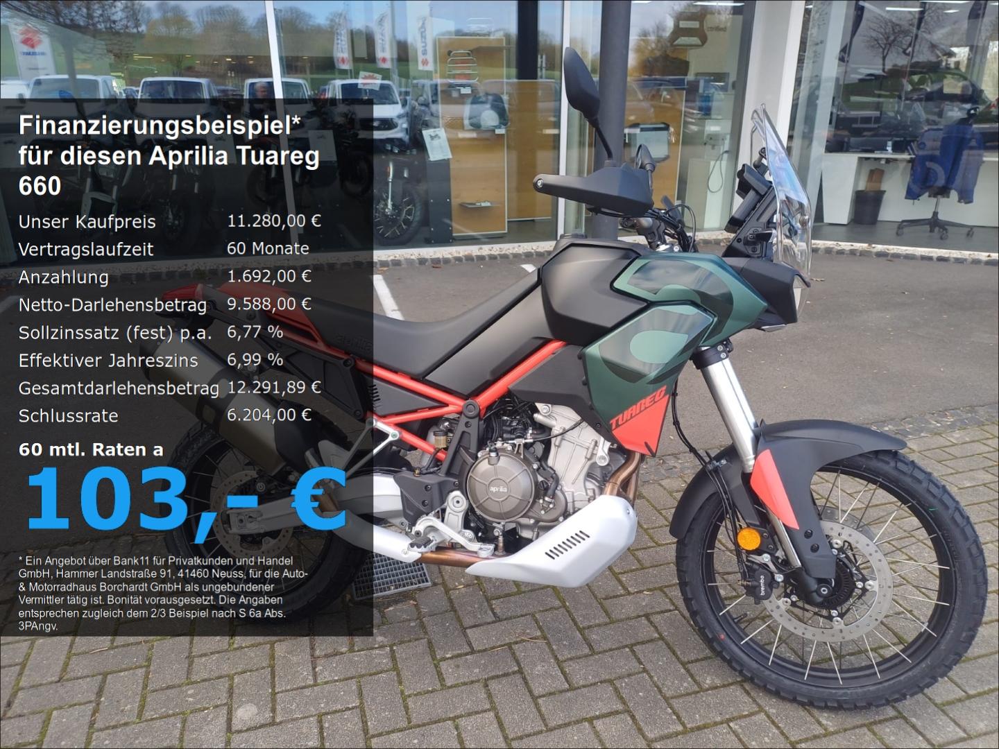Aprilia Tuareg 660 E5+*TFT*LED*Tempomat*Grün*