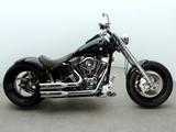 Harley-Davidson FXST Softail Ricks Umbau| 300er| S&S 124ci Motor - CHOPPER MOTOR