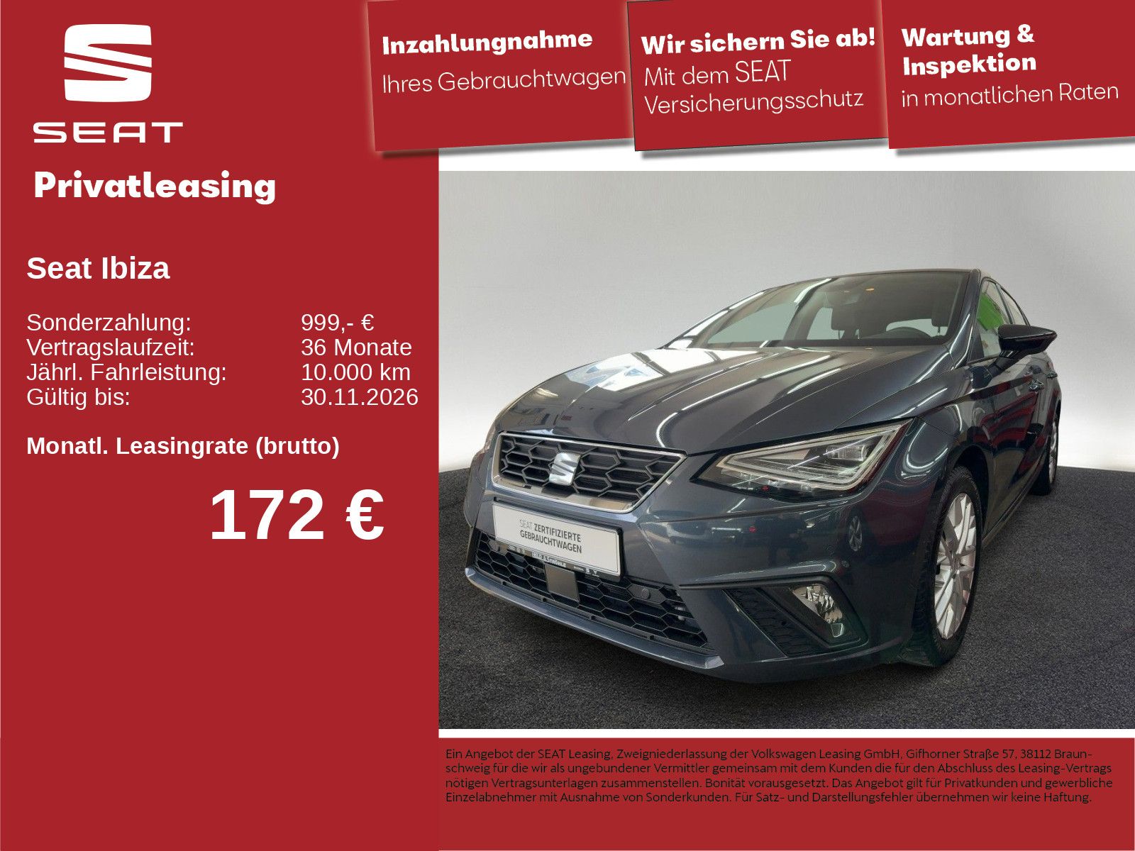 Seat Ibiza FR 1.5 TSI DSG LED NAV KAM SHZ ACC APP 16"