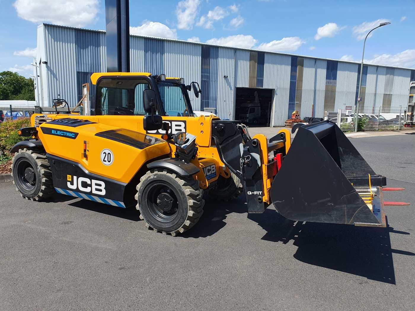 Fahrzeugabbildung JCB 525-60E / Elektro / 2022 / nur 176h / Gabel