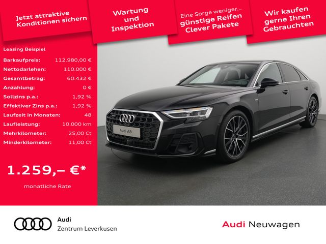 Audi A8 60 TFSI e quattro MATRIX LUFT B&O AHK KAM 360