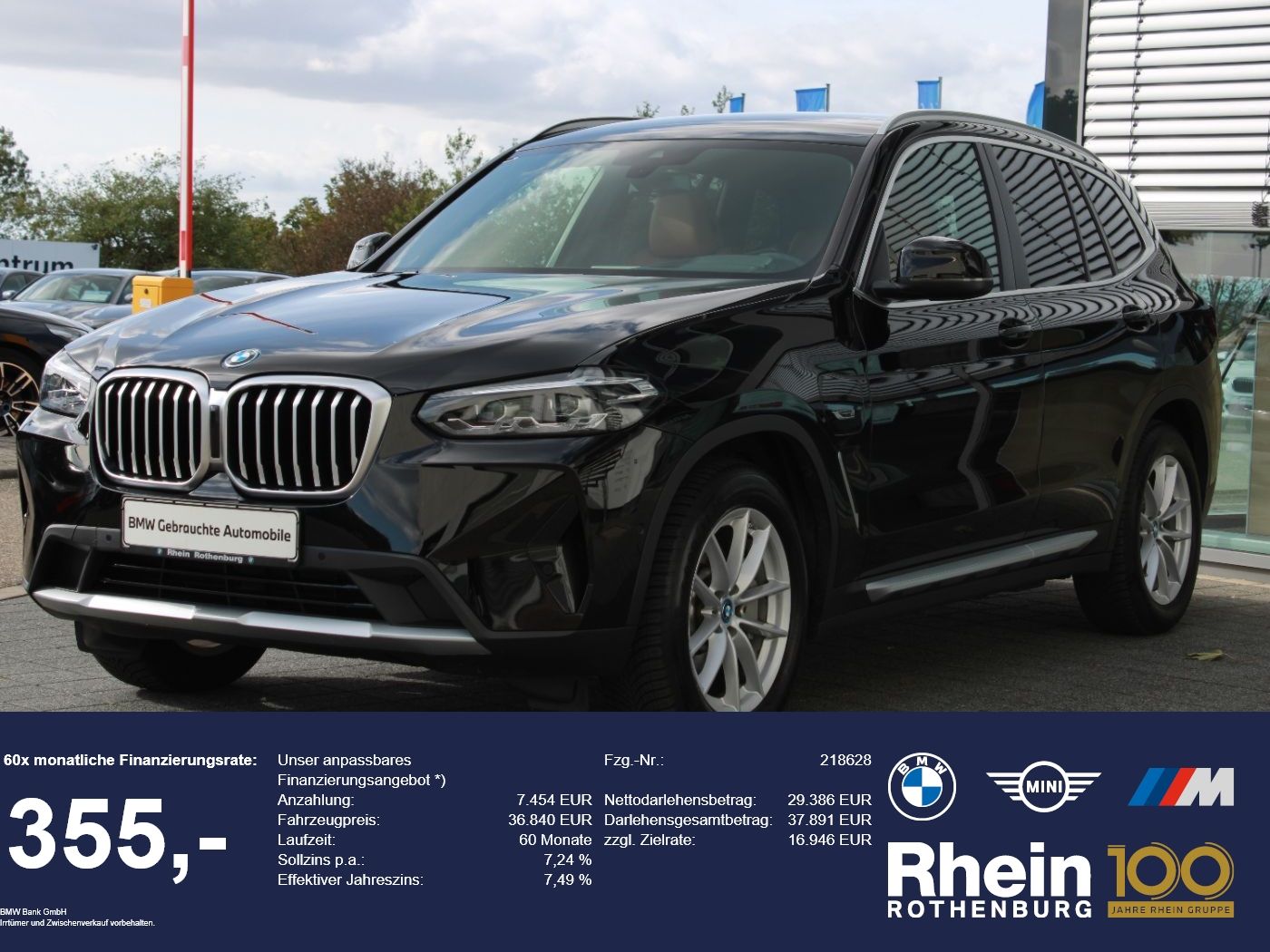 BMW X3 xDrive30e Navi LED HeadUp Kamera Sportsitze