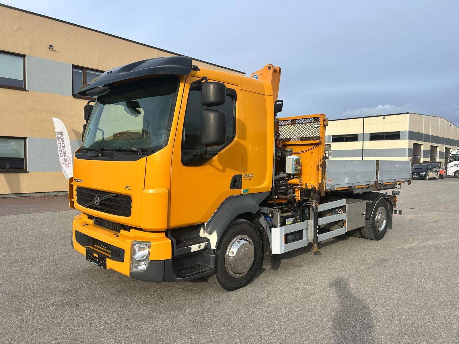 Volvo FL240 4X2 EURO4 + EFFER + TIPPER