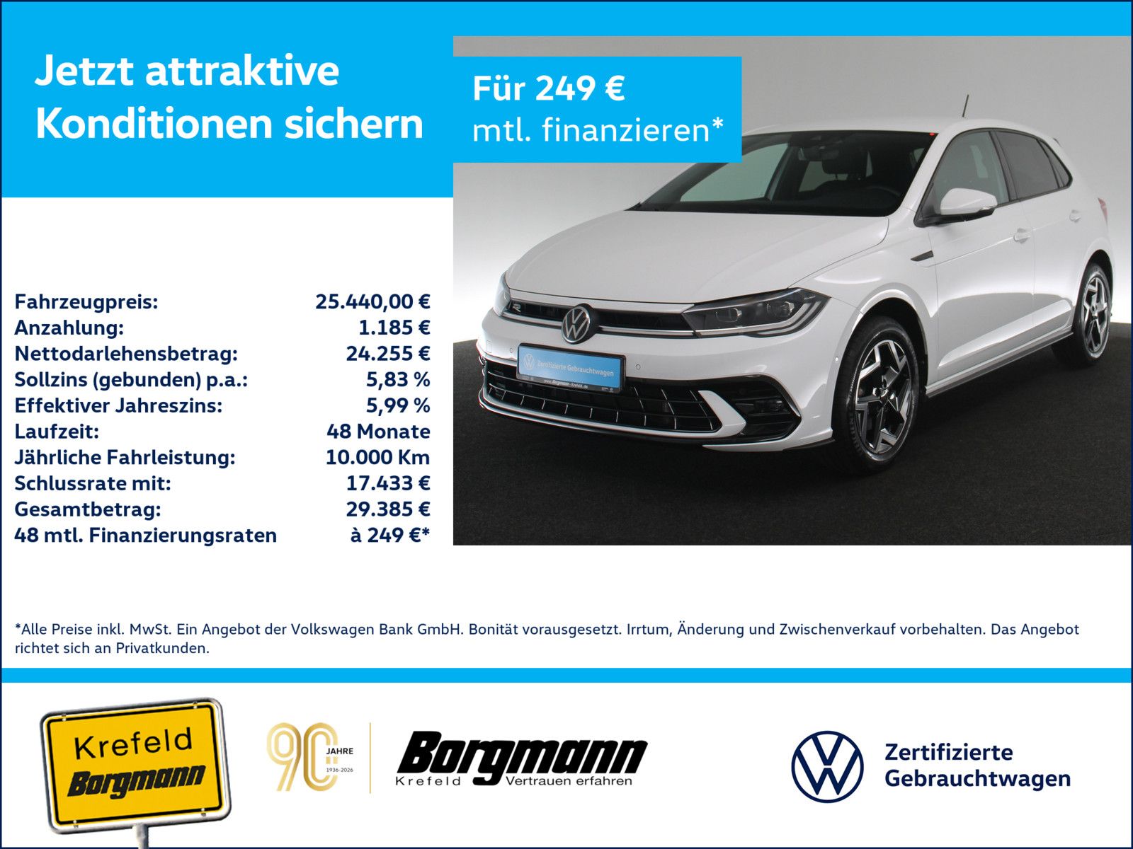 Volkswagen Polo 1.0 TSI R-Line MATRIX-LED ACC NAVI KAMERA foto 1
