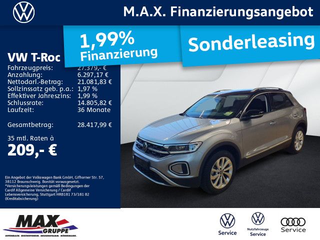 T-Roc 1.5 TSI Style LED+AHK+ACC+LANE ASSIST+