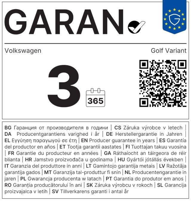 Golf Variant GOAL 1.5 eTSI DSG