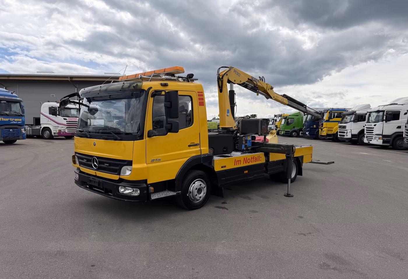 Mercedes-Benz Atego 815 4x2 SE 105N/2 / Swiss-Vehicle