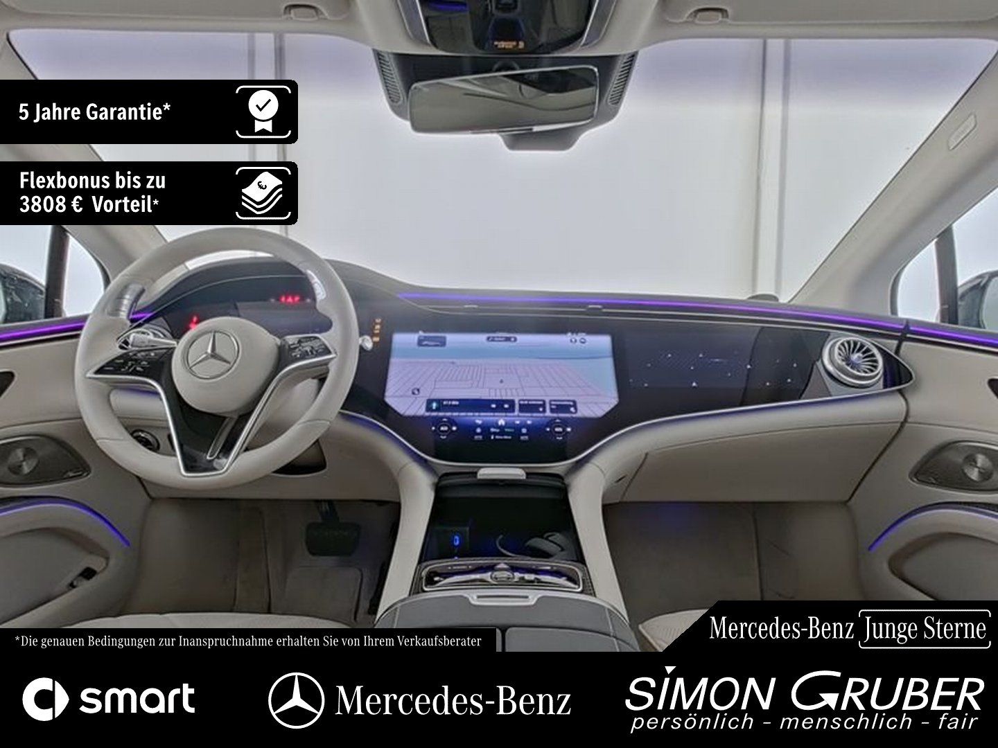 Fahrzeugabbildung Mercedes-Benz EQS 580 4M AMG Drie Pilot Massage 118kwh Mod 26