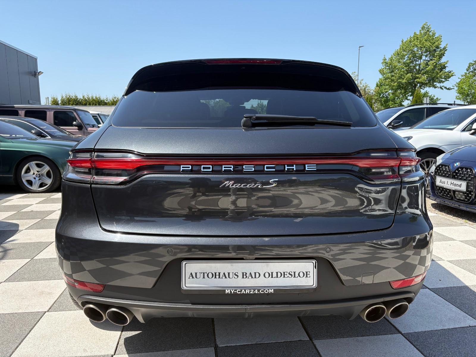 Porsche Macan S Carbon+LED+PDLS+Panorama+21"+Kamera+AHK
