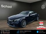 Mercedes-Benz C 400 4M Cabrio AMG+KAM+AHK+LED+SOUND+DISTR+HUD+ - blaue Mercedes-Benz C 400