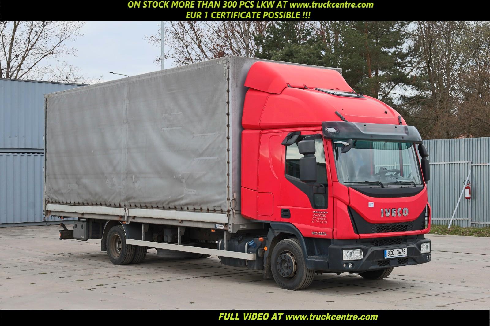 Iveco EUROCARGO 120EL, EURO 6, 12 TONS,ALUMINIUM SIDED