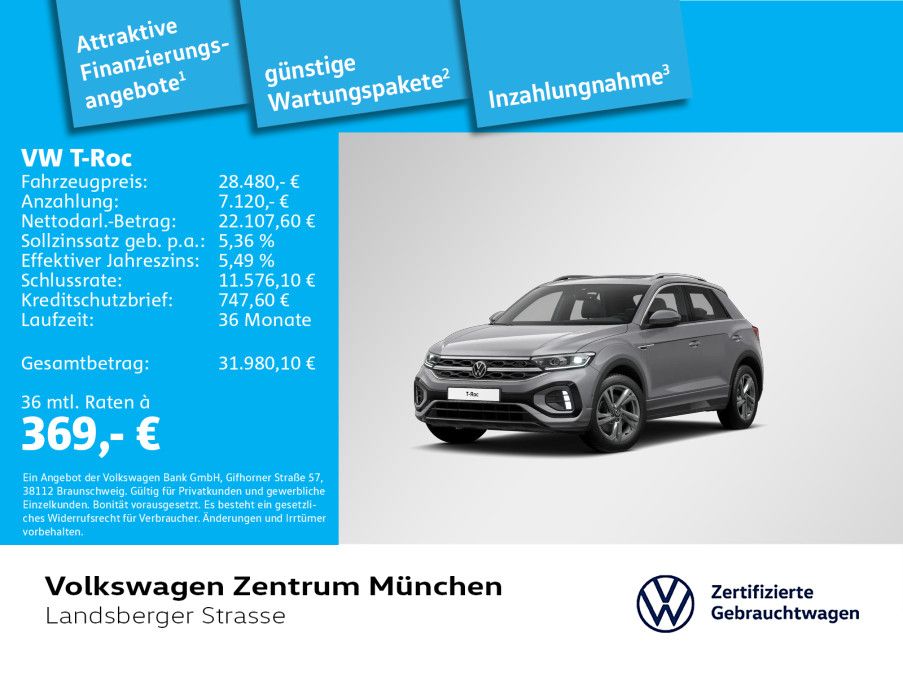Volkswagen T-Roc R-Line 2.0 TSI 4motion ACC LED IQ.Drive N foto 2