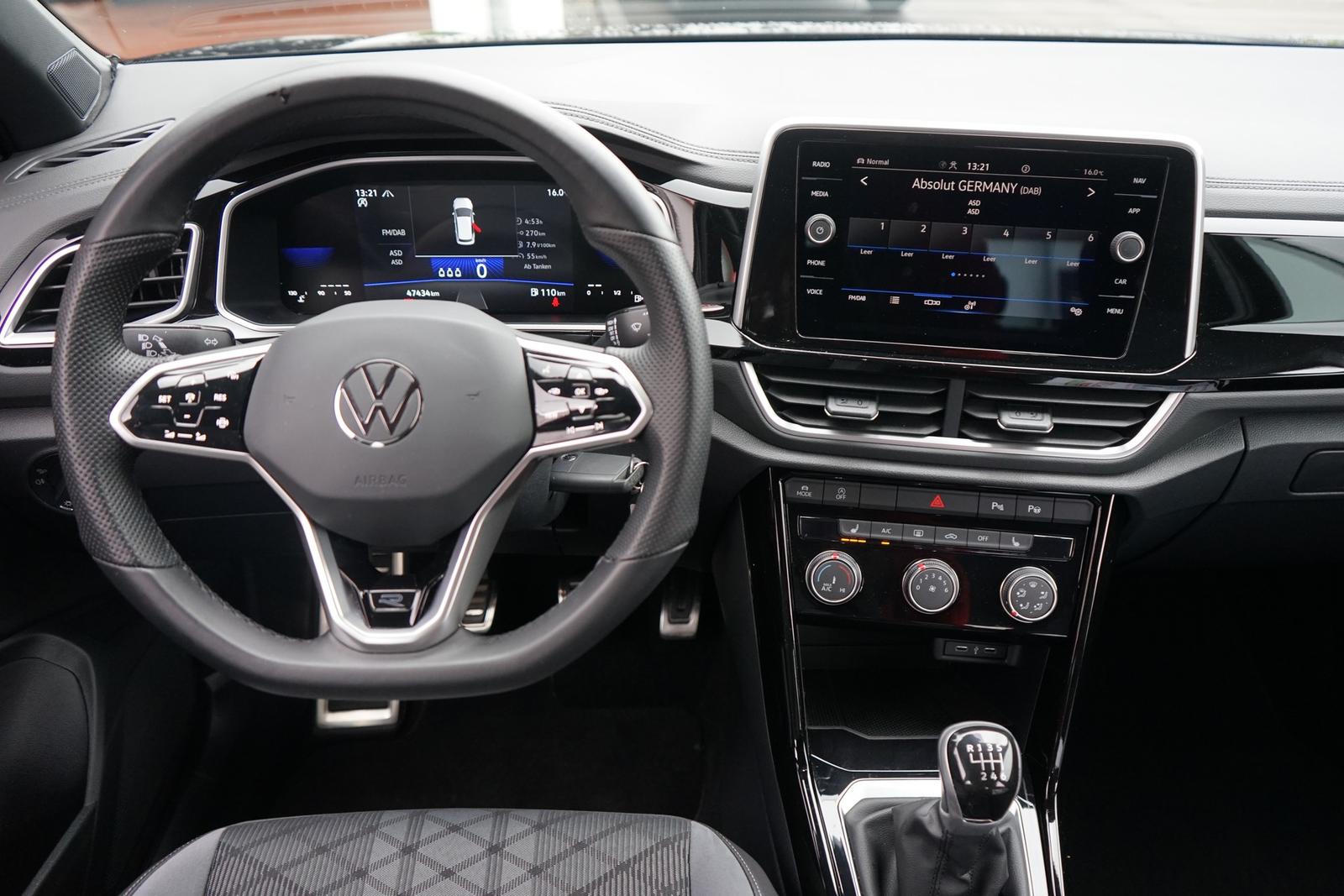 Volkswagen T-Roc 1.0 TSI R-Line LED Navi ACC App-Connect, миниатюра 9