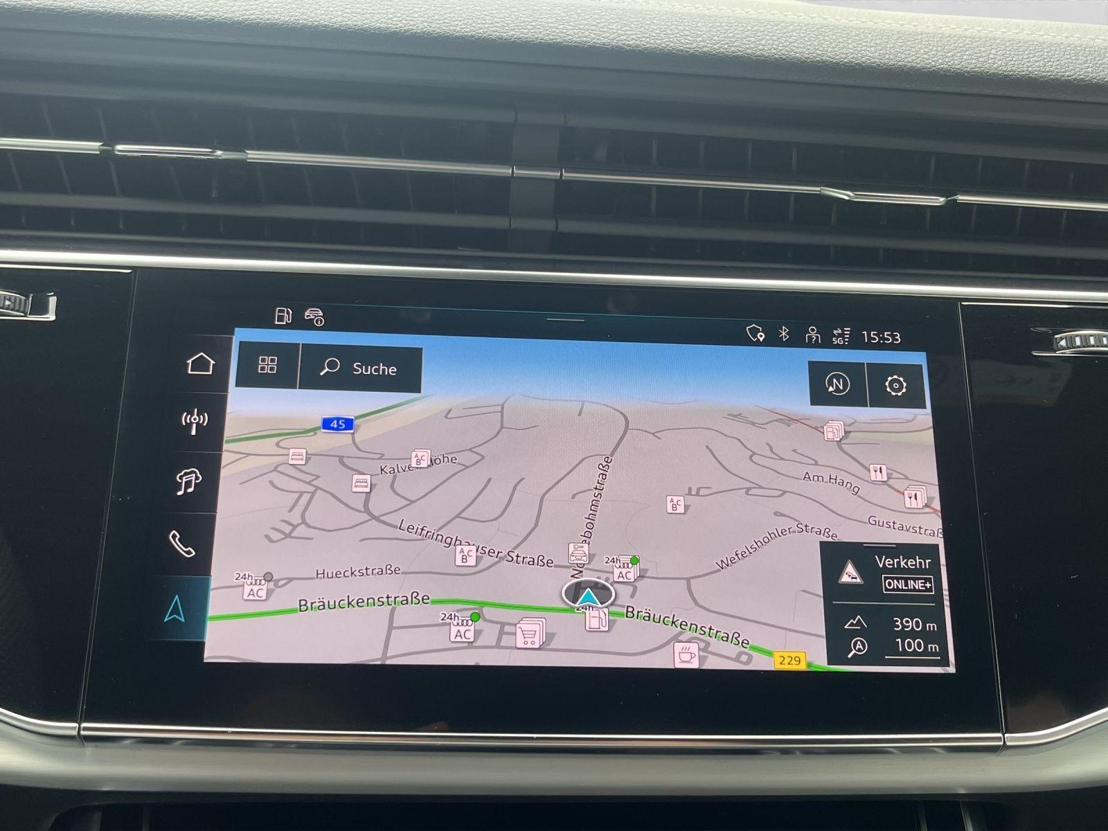 Audi Q8 TFSI e Q S LINE LEDER AHK LM22
