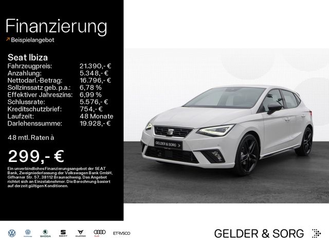 Seat Ibiza FR TSI BlackEdition*18Zoll*RFK*LED*ACC*Nav