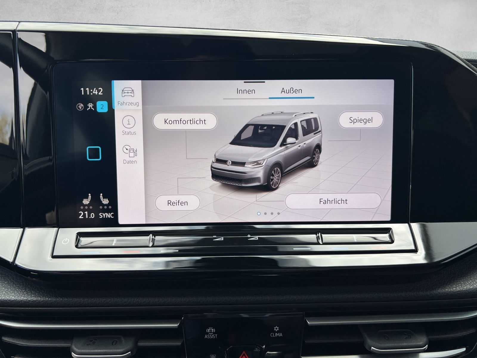 Caddy Move 2.0 TDI AHK*Navi*Pano*ACC*Kamera