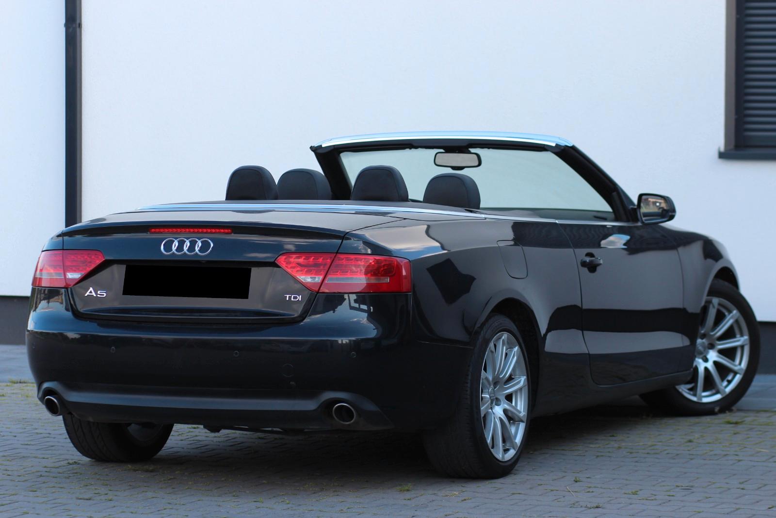 Audi A5 Cabriolet 2.7 TDI V6 190 ch – BVM – 111 000 km – Cuir – Navi – Sièges chauffants