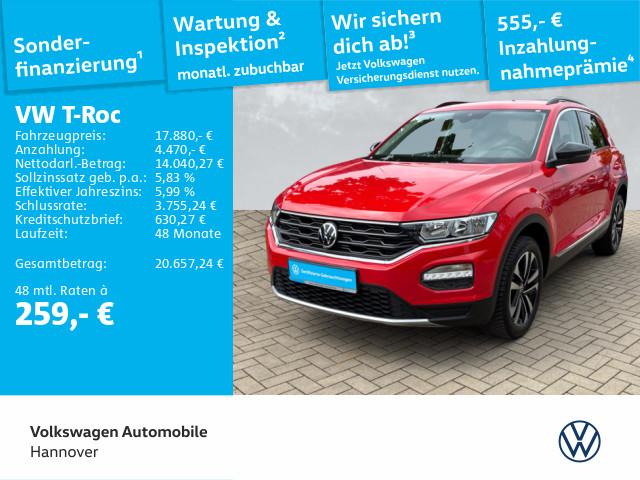 Volkswagen T-Roc 1.0 TSI United Navi Kamera BSD ACC SHZ PDC