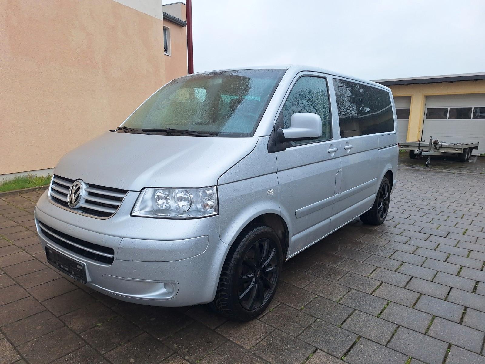 Volkswagen T5 Multivan AC+AHK+Standhzg+7Sitze+2x Schiebetür