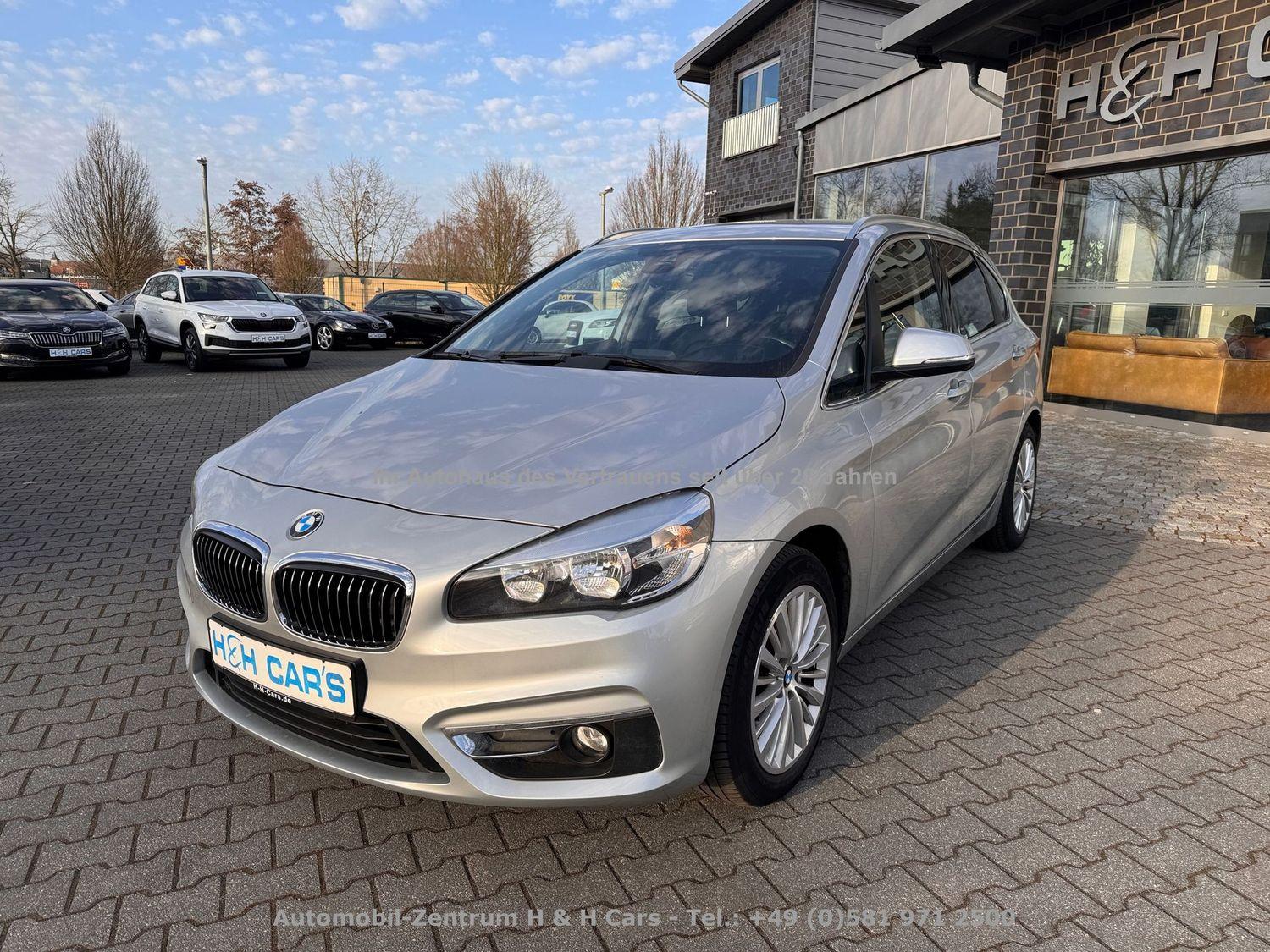BMW 220 Active Tourer  d Luxury Line Leder Aut. Alu 